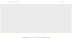 Desktop Screenshot of indigoprint.co.nz